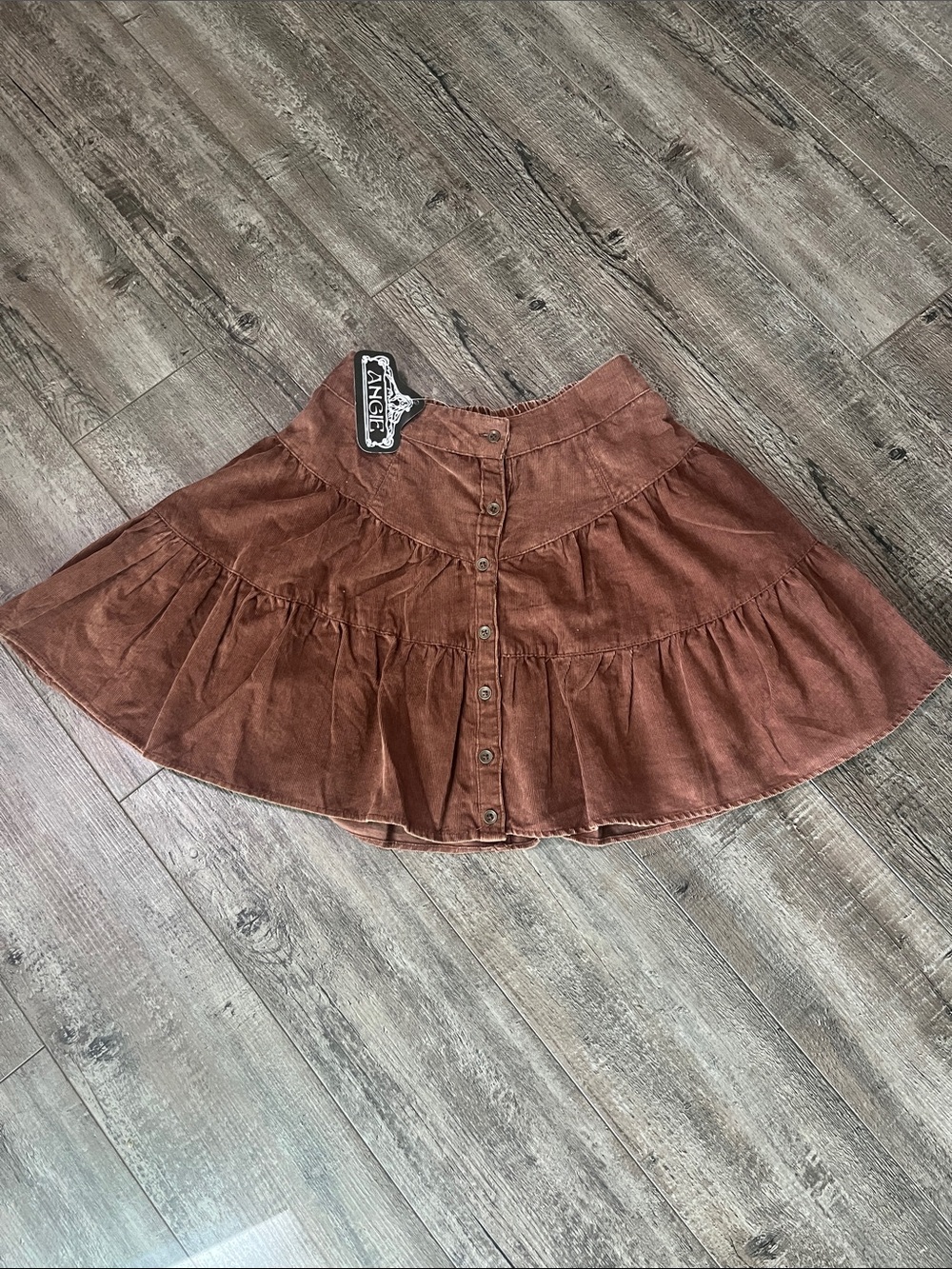 Angie corduroy skirt NWT
